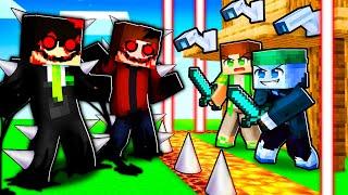 YOUTUBERI *MALEFICI* MUTANTI vs BAZA SECURIZATA pe Minecraft!