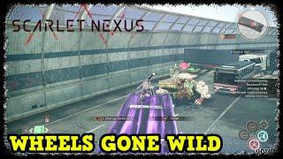 Scarlet Nexus Wheels Gone Wild Trophy / Achievement Guide (Defeated 5 enemies with 1 bus)