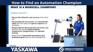 How to Find an Automation Champion - Brandon Bollig from Yaskawa