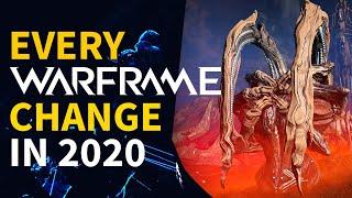 Every Change to Warframe in 2020 w/ Timestamps - Warframe Recap (Last Year in Warframe)