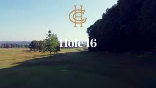 Hallowes Golf Club Hole 16 Flyover