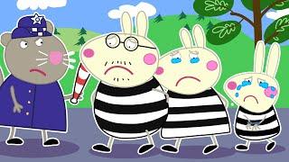 Police Arrested Rabit's Family! Zombie Apocalypse -? | Funny Peppa Animation