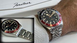 Will the Forstner Bands fit the Tudor Black Bay 58 GMT?