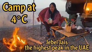 Ep. 12: Camp at 4°C I Jebel Jais the highest peak in  UAE