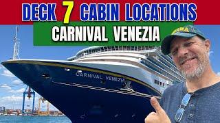 Venezia Cabin Deck 7 | Tall Man's Cruise Adventures