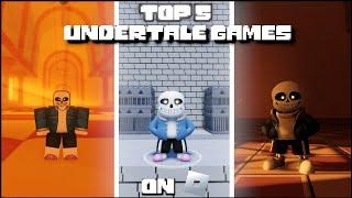 TOP 5 Best Undertale Games on Roblox