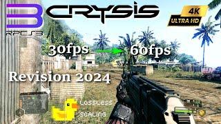 Crysis 4K ~  60FPS Frame Gen Lossless Scaling  | RPCS3 v0.0.33-16930 | PS3 PC 2024 Revision