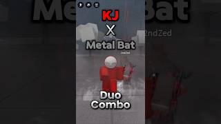 KJ X Metal Bat Combo || The Strongest Battleground #thestrongestbattlegrounds #roblox #pvp