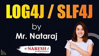 Log4J / SLF4J Workshop Session-1 | by Mr. Nataraj | Naresh IT