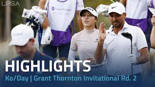 Lydia Ko & Jason Day Highlights | 2023 Grant Thornton Invitational Rd. 2