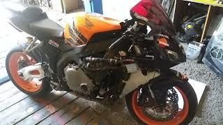 Honda CBR 1000 RR 2005 Замена Антифриза