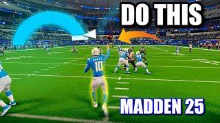 HOW TO MASTER SKILL BASED PASSING IN MADDEN 25! | BEST PASSING SETTINGS | Become an ELITE PASSER