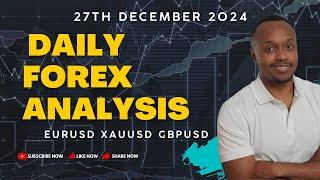 Daily Market Analysis 27th December 24 -  EURUSD XAUUSD GBPUSD