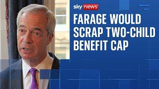 Farage makes pro-family pitch and vows to save billions in efficiency drive
