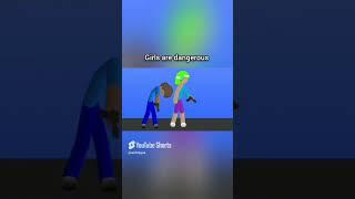 Girls vs Boys - funny stickman animation