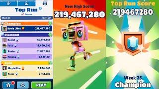 Over 200 Million Points on Subway Surfers No Hacks or Cheats