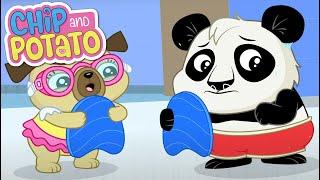 Chip and Potato | Chip & Rico's Swimming Lessons! | Cartoons For Kids | Watch More on Netflix