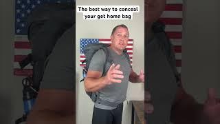 The best way to conceal your get home bag #shorts #short #preparation ￼
