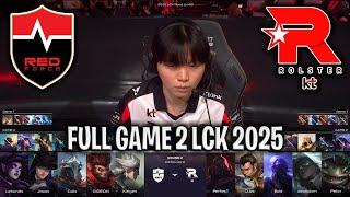 NS vs KT GAME 2 LCK ROAD TO MSI | NONGSHIM vs KT ROLSTER G2 LCK 2025