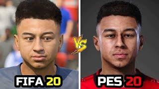 FIFA 20 VS PES 20 - FACE COMPARISON