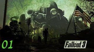 Прохождение Fallout 3 на русском (Very Hard) #01 [Из этого Убежища никто не выйдет...]