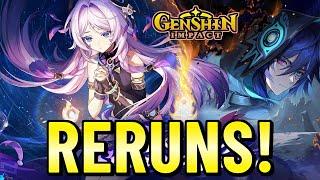 DAS sind die 5.2 Banner/Reruns von Genshin Impact! Vorschauseite Version 5.2