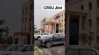CRSU Jind Haryana || #haryana #jind #rohtak #kaithal #bhiwani #haryanvi #university #education