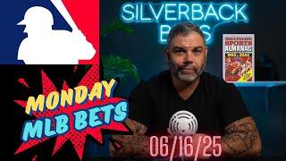 MLB Picks Monday 6/16/25 | FREE MLB Bets, Predictions, and Player Props | Silverback Bets