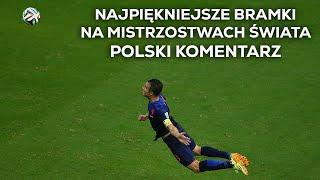 Najpiękniejsze bramki na Mistrzostwach Świata (Polski Komentarz) ᴴᴰ