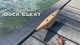 Making a Dock Cleat with Template and Dimensions