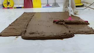 Miracle Washing: Dirty and muddy rugs back to the initial beauty!  