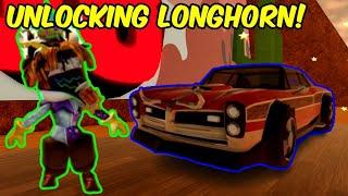 UNLOCKING LONGHORN VEHICLE IN JAILBREAK! | Roblox Jailbreak