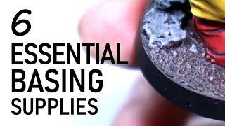 6 ESSENTIAL Miniature Basing Supplies, and How to Use Them!