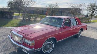 Took My 1989 Box Chevy Out For A Drive #builtnotboughtwithtre #boxchevy #89caprice #restoration