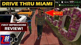 Drive Thru Miami - Yet Another Rushed "Simulator" Game In A Desperate Attempt to "Cash In"!!