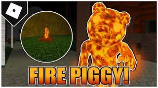 How to get the "FIRE PIGGY" BADGE + FIRE PIGGY in INFECTEDDEVELOPER'S PIGGY! [ROBLOX]