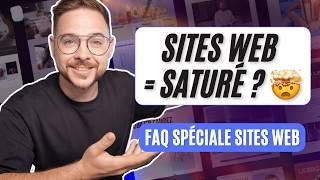 Le marché site web est-il saturé ? Quelle est la meilleure niche ? Je réponds à tout.