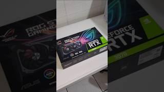 Chegou a rtx3070 rog strix que comprei no alefyhardwares