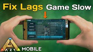 How to Fix Lag in ARK Mobile Revamp | Ark Ultimate Mobile Edition Slow Game Issue (Android/IOS)