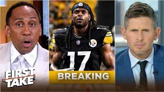 FIRST TAKE | Stephen A.: "If Davante chooses to return to Rodgers with Jets, it's the end for him"