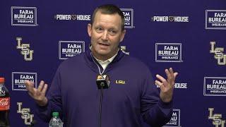 LSU Jay Johnson recaps Tigers baseball fall ball