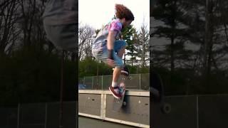 Eli arroyo wallie straight up slomo at Stonecliffe #skatepark #skateboarding #skateboard #skate