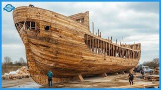 The Largest Malay Wooden Boat Building Process