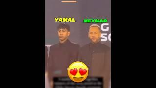 Lamine Yamal idolising Neymar ️