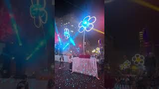 Vivid Sydney 2025: Night 3 - Smoking pot ends light walk 🪴 #Installation51 #FlowersPower  #shorts