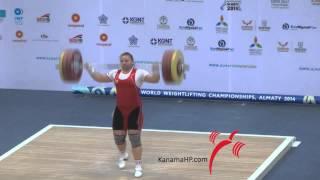 Tatiana Kashirina World record Sn and CnJ 2014