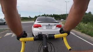 Road Rage: BMW v Bicycle at Rotary [update: police response]