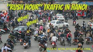 Traffic in Hanoi during 'rush hour'