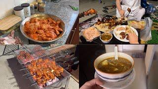 Bohot mushkil se poori family mil k aj aik saath howi hy | Arham ki wife|  BBQ party with family