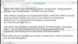 20. Java Import, type wrappers, substring